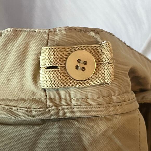 REI: Cargo Khaki Adjustable Waist Shorts Women's‎ 16  (G307) - Picture 7 of 7